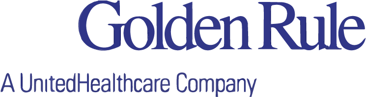 A green background with the words golden care company in blue.